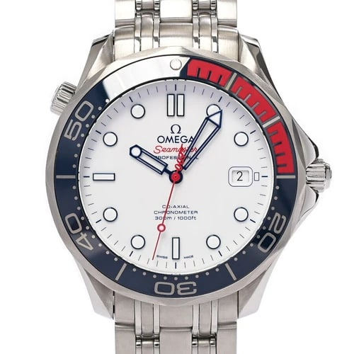 OMEGA WATCH: OMEGA Watch Brand: OMEGA Type: Wristwatch Material: Band MaterialStainless Steel/Bracelet, Band MaterialStainless Steel/Bracelet, Case MaterialCase MaterialNA Color: white Size: Wrist SizeNA, Case