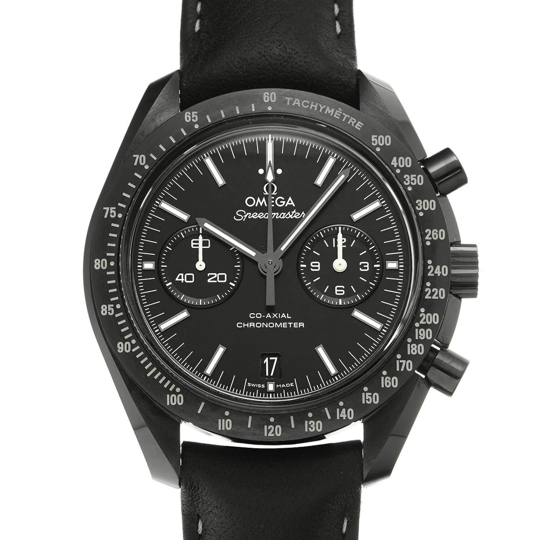 OMEGA WATCH: OMEGA Watch Brand: OMEGA Type: Wristwatch Material: Band MaterialCeramic, Band MaterialCeramic, Case MaterialCase MaterialSapphire Crystal Color: black Size: Wrist Size20.5cm, Case Size44.25×44.2