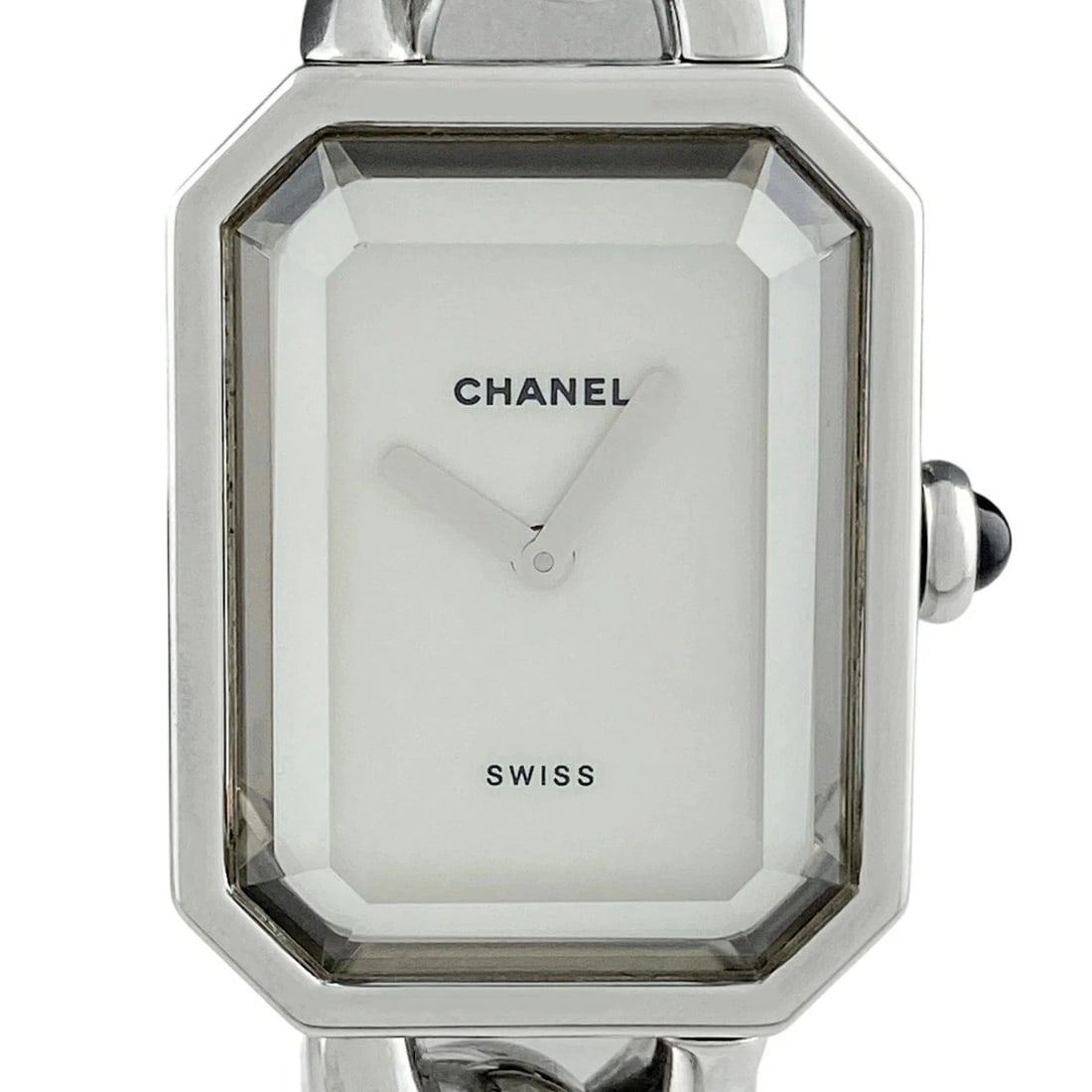 CHANEL PREMIERE WHITE WATCH: CHANEL Premiere White Watch Brand: CHANEL Type: Wristwatch Material: Band MaterialN/A, Band MaterialN/A, Case MaterialCase MaterialSapphire Crystal Color: white Size: Wrist Size16cm, Case