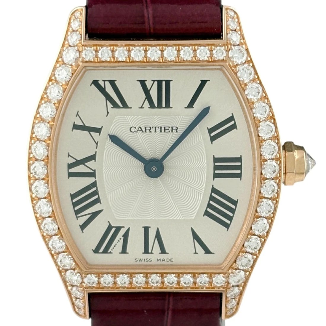 CARTIER TORTUE SILVER WATCH (1 of 2)