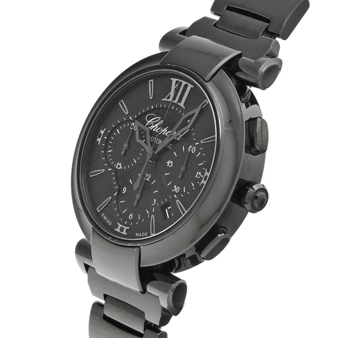CHOPARD IMPERIALE CHRONOGRAPH BLACK WATCH - 2