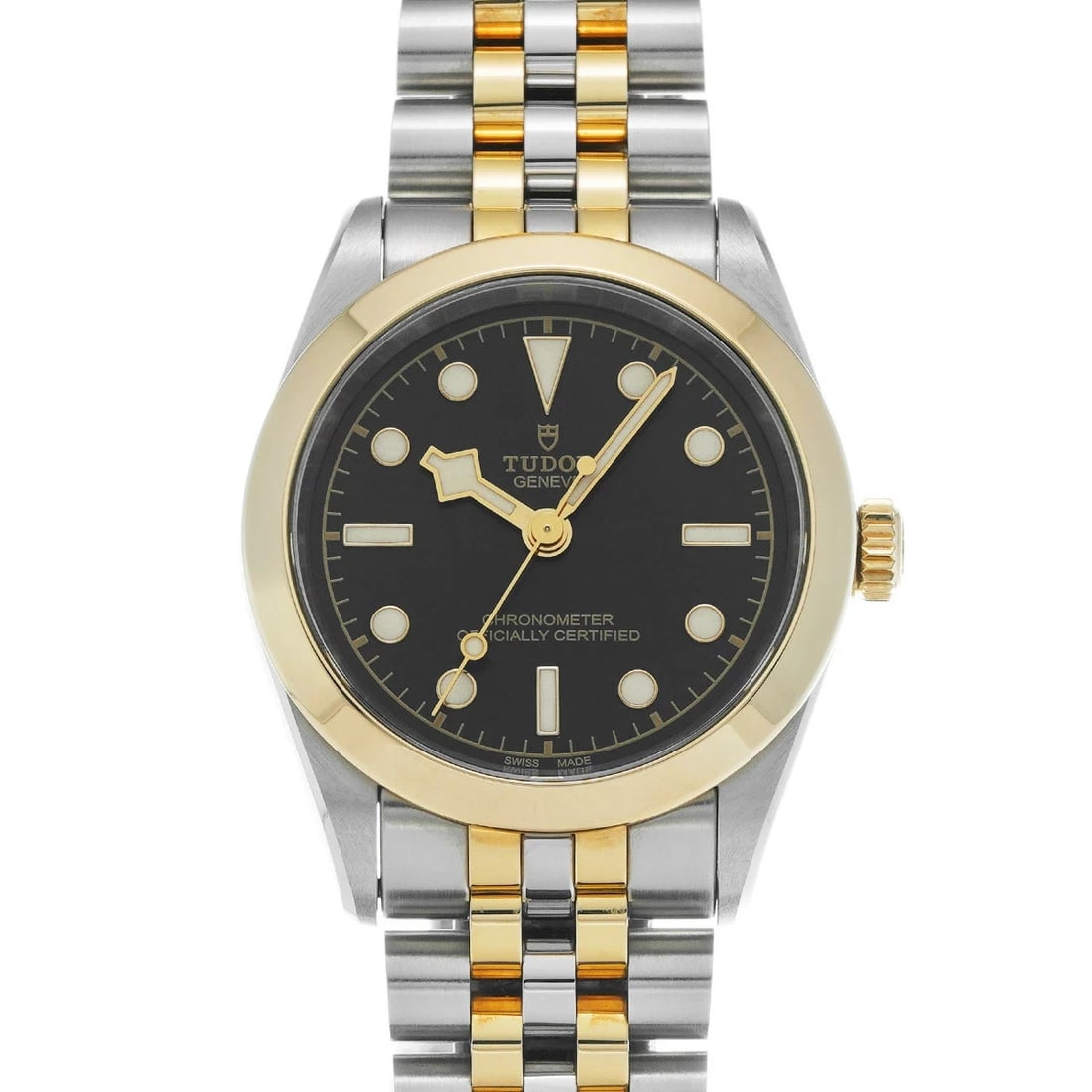 TUDOR BLACK WATCH: TUDOR Black Watch Brand: TUDOR Type: Wristwatch Material: Band MaterialStainless, Band MaterialStainless, Case MaterialCase MaterialSapphire Crystal Color: black Size: Wrist Size17.5cm, Case Size3