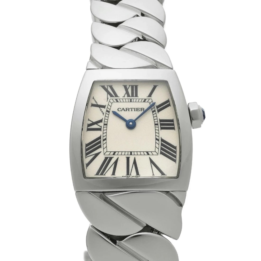 CARTIER RADONHA IVORY WATCH: CARTIER Radonha Ivory Watch Brand: CARTIER Type: Wristwatch Material: Band MaterialStainless, Band MaterialStainless, Case MaterialCase MaterialSapphire Crystal Color: ivory Size: Wrist Size17cm,