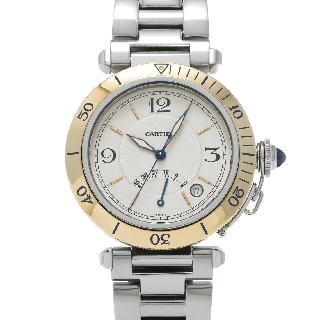 CARTIER PASHA SILVER WATCH: CARTIER Pasha Silver Watch Brand: CARTIER Type: Wristwatch Material: Band MaterialStainless, Band MaterialStainless, Case MaterialCase MaterialSapphire Crystal Color: silver Size: Wrist