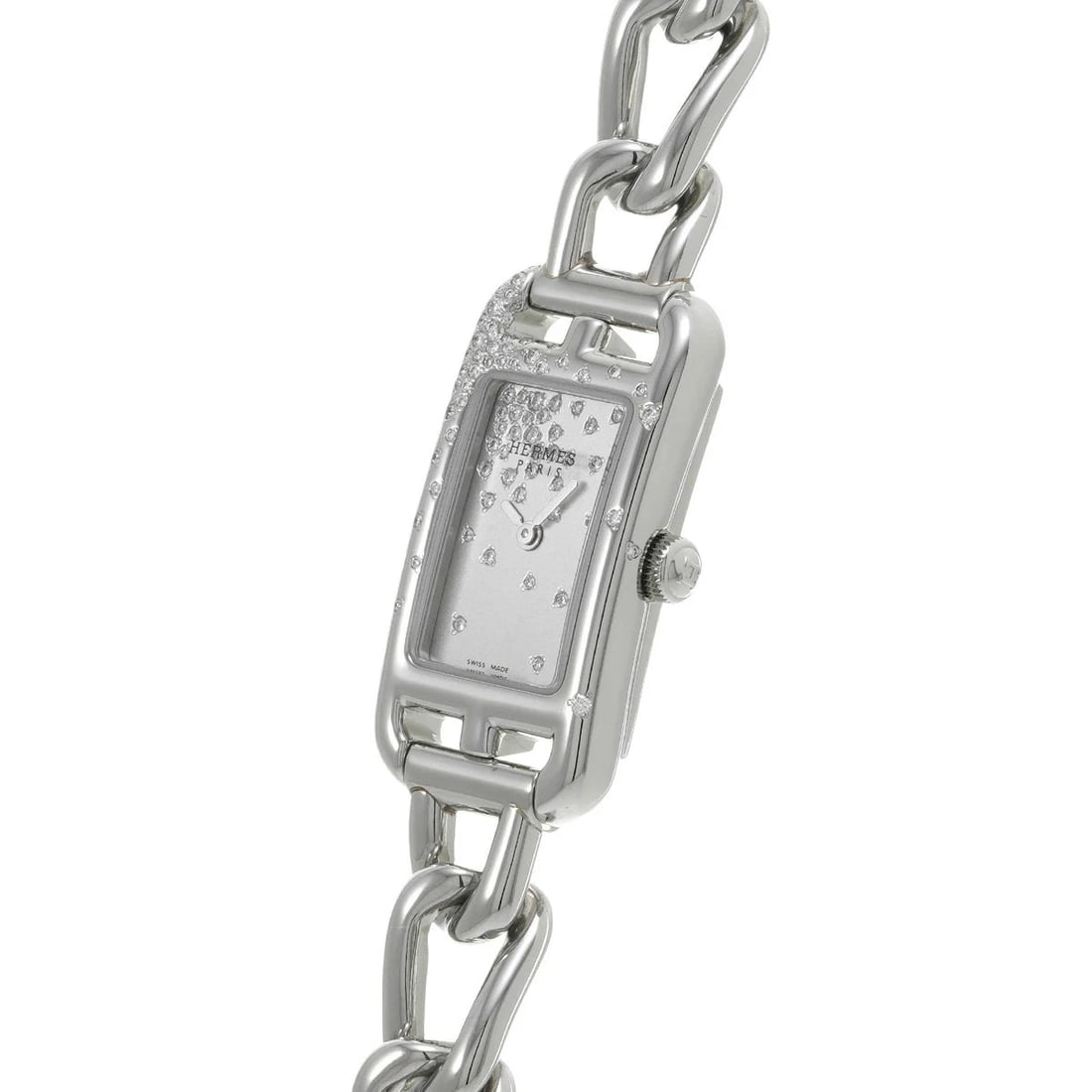 HERMES NANTUCKET SILVER WATCH - 2