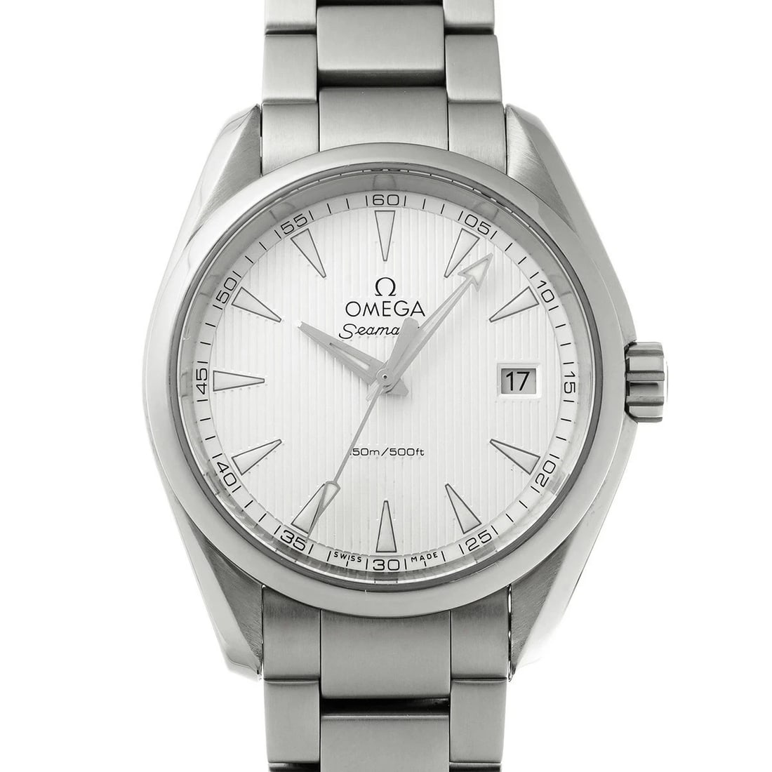 OMEGA SEAMASTER AQUA TERRA WATCH: OMEGA Seamaster Aqua Terra Watch Brand: OMEGA Type: Wristwatch Material: Band MaterialStainless, Band MaterialStainless, Case MaterialCase MaterialSapphire Crystal Color: white Size: Wrist