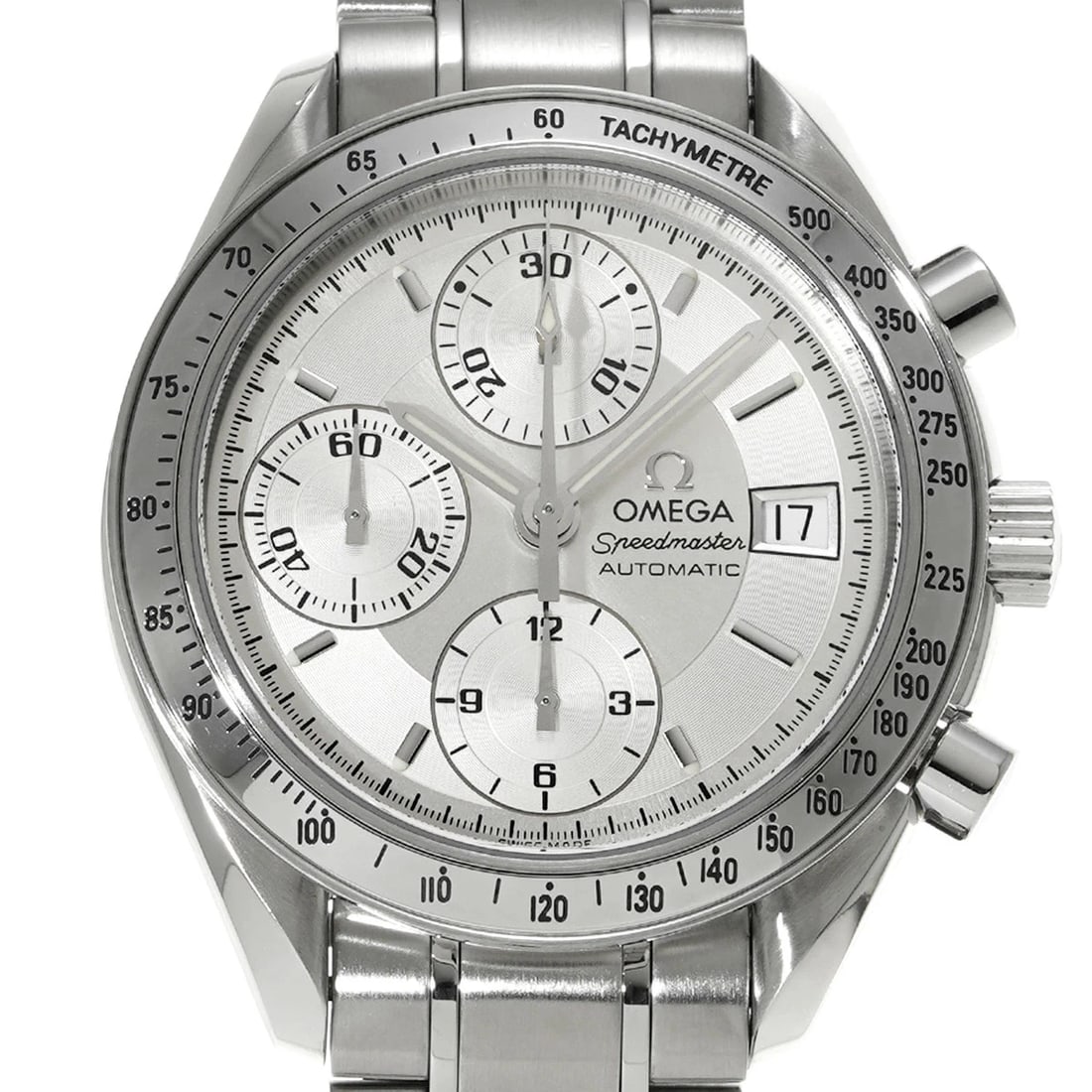OMEGA SPEEDMASTER SILVER WATCH - 4