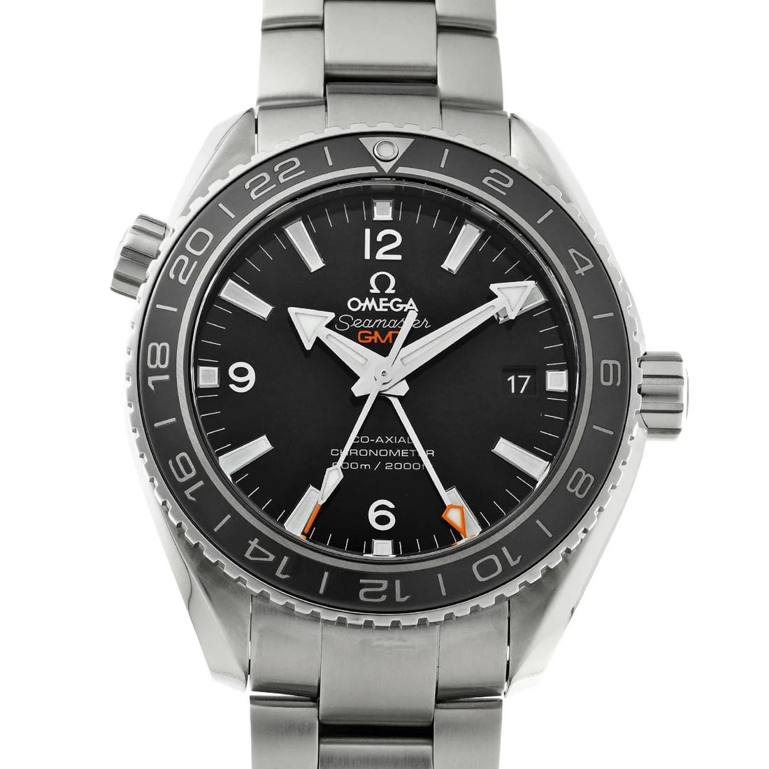 OMEGA WATCH: OMEGA Watch Brand: OMEGA Type: Wristwatch Material: Band MaterialStainless, Band MaterialStainless, Case MaterialCase MaterialSapphire Crystal Color: black Size: Wrist Size18cm, Case Size43.5×43.