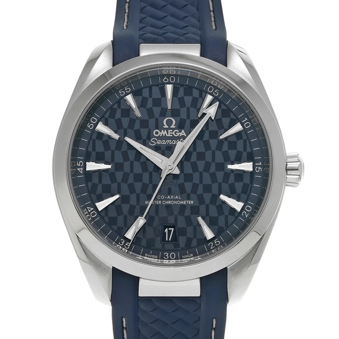 OMEGA WATCH: OMEGA Watch Brand: OMEGA Type: Wristwatch Material: Band MaterialStainless, Band MaterialStainless, Case MaterialCase MaterialSapphire Crystal Color: navy Size: Wrist Size20.5cm, Case Size41×41mm