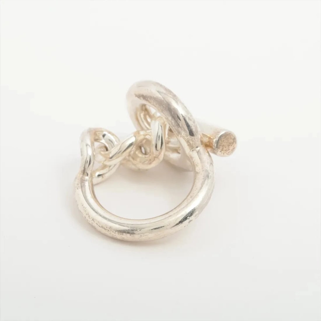 HERMES CROISETTE PM RING 925 SILVER - 2