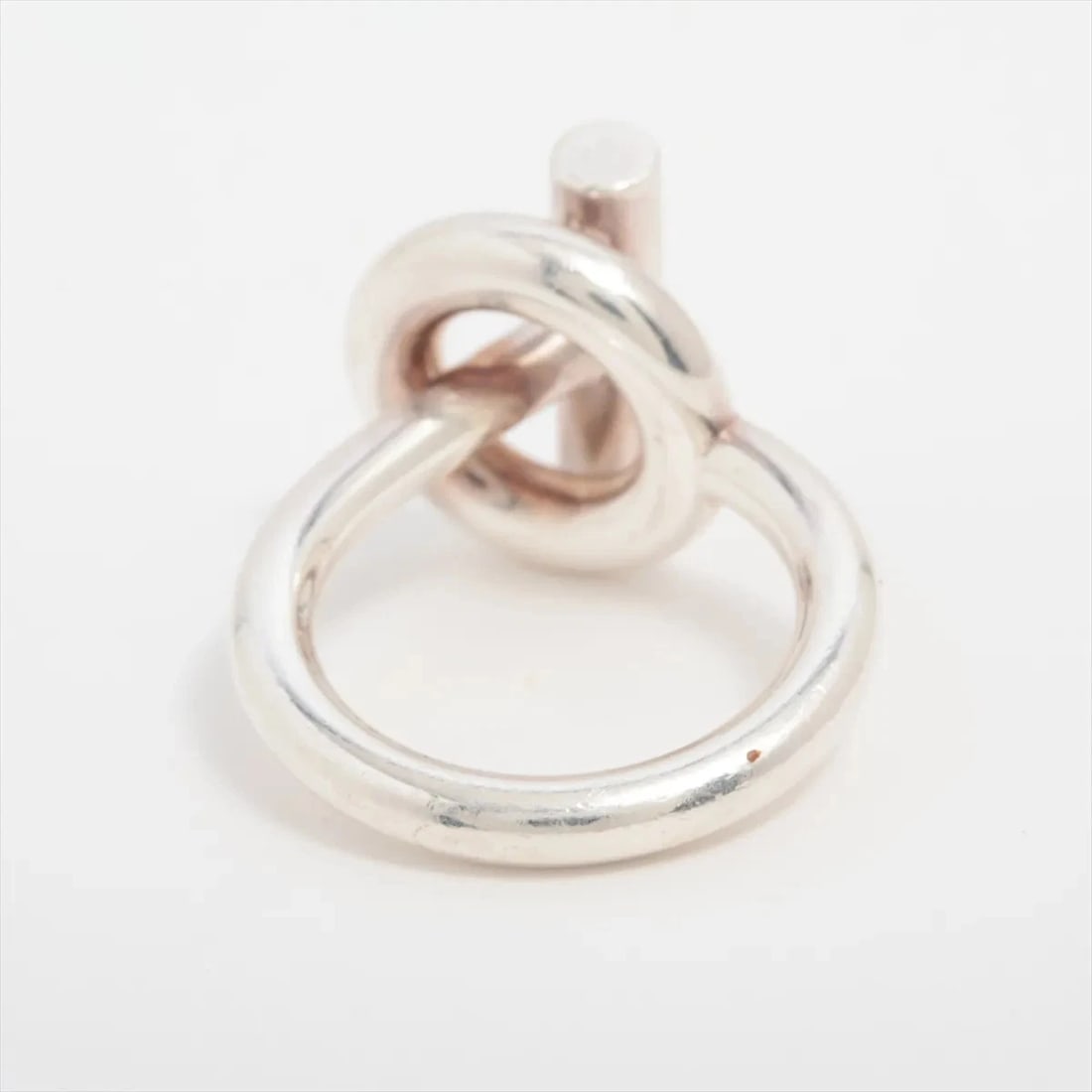 HERMES ECHAPPEE RING SILVER - 2