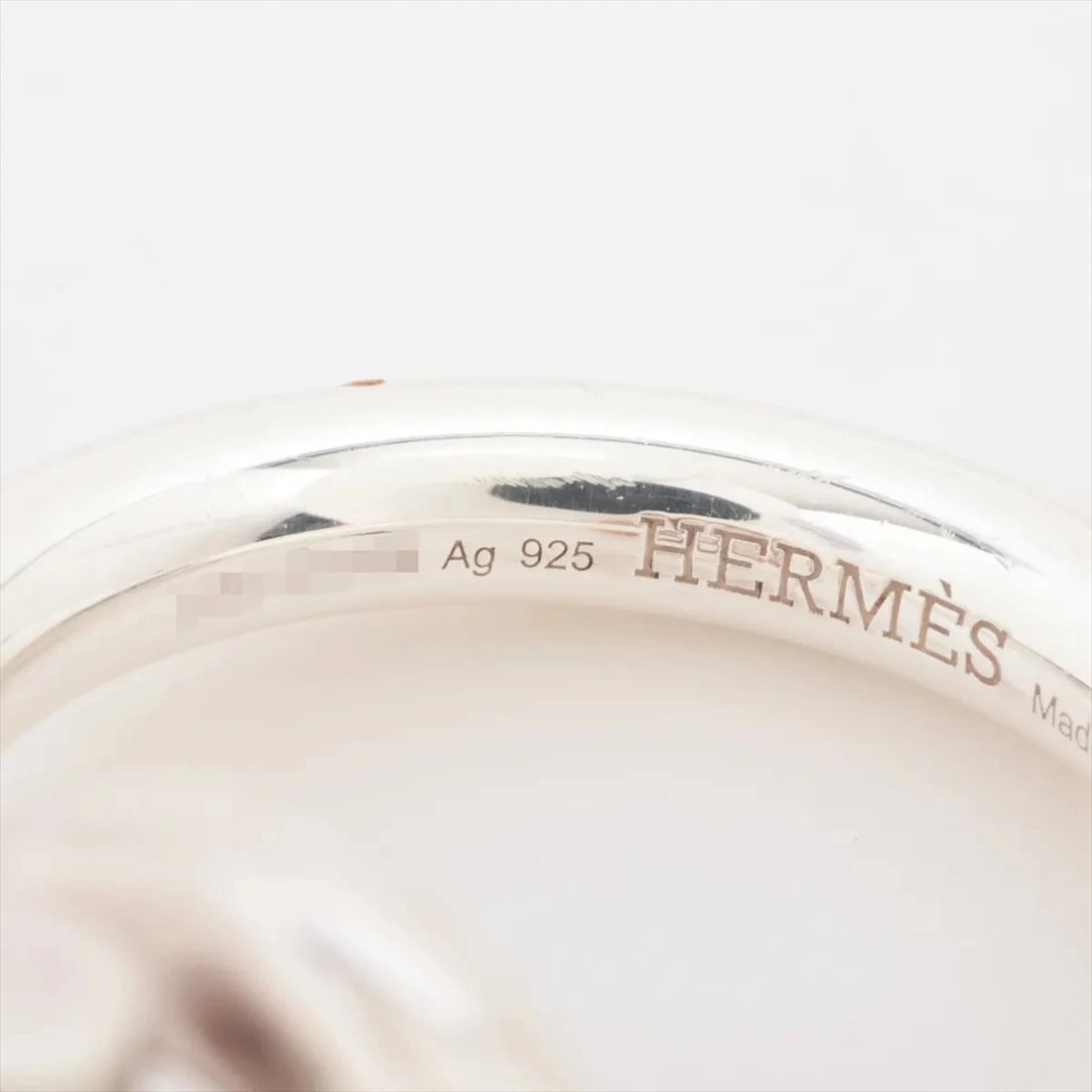 HERMES ECHAPPEE RING SILVER - 3