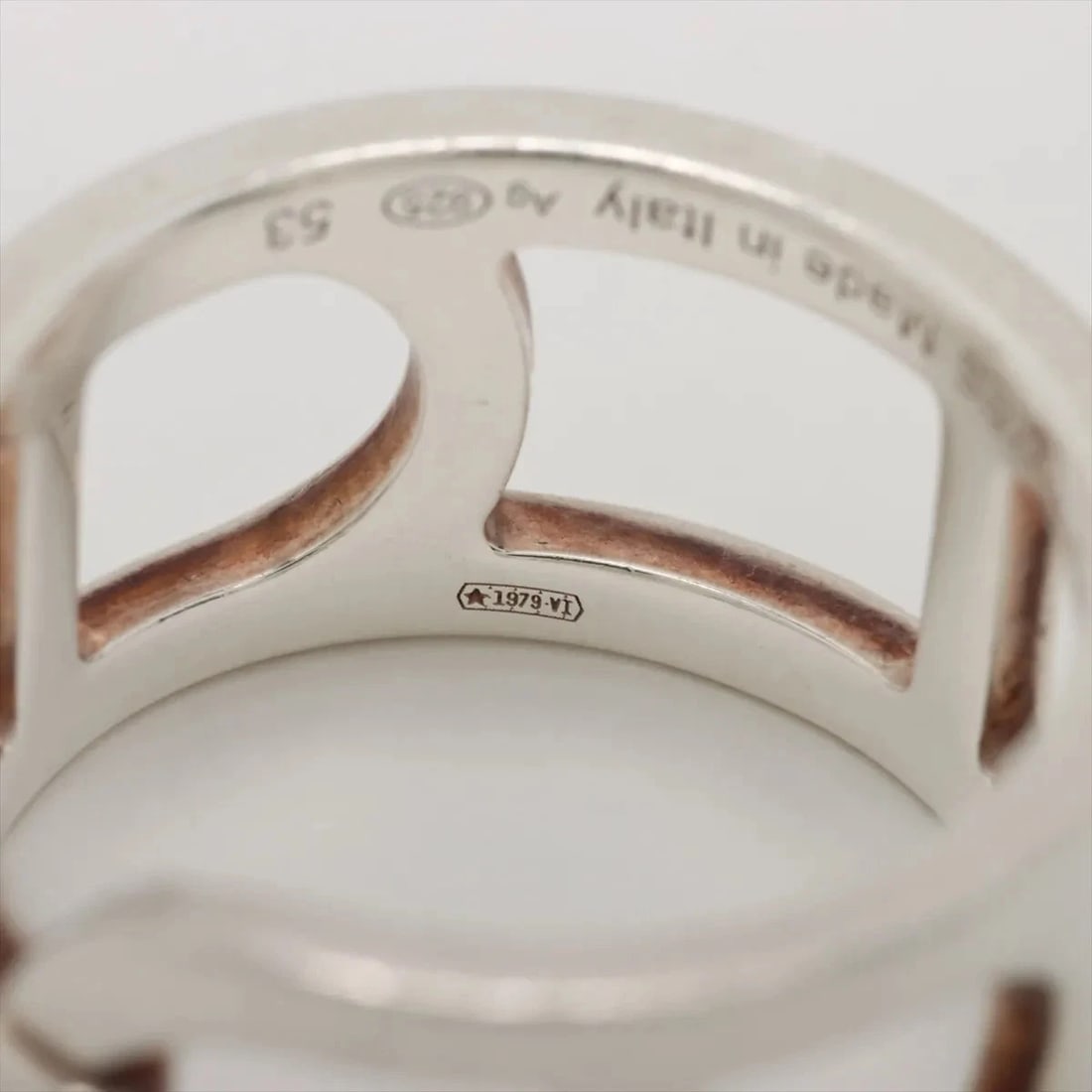 HERMES EVER CHAINE D'ANCRE RING - 4