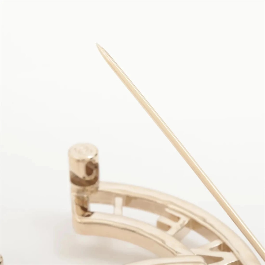 CHANEL COCO MARK LOGO BROOCH GP - 3