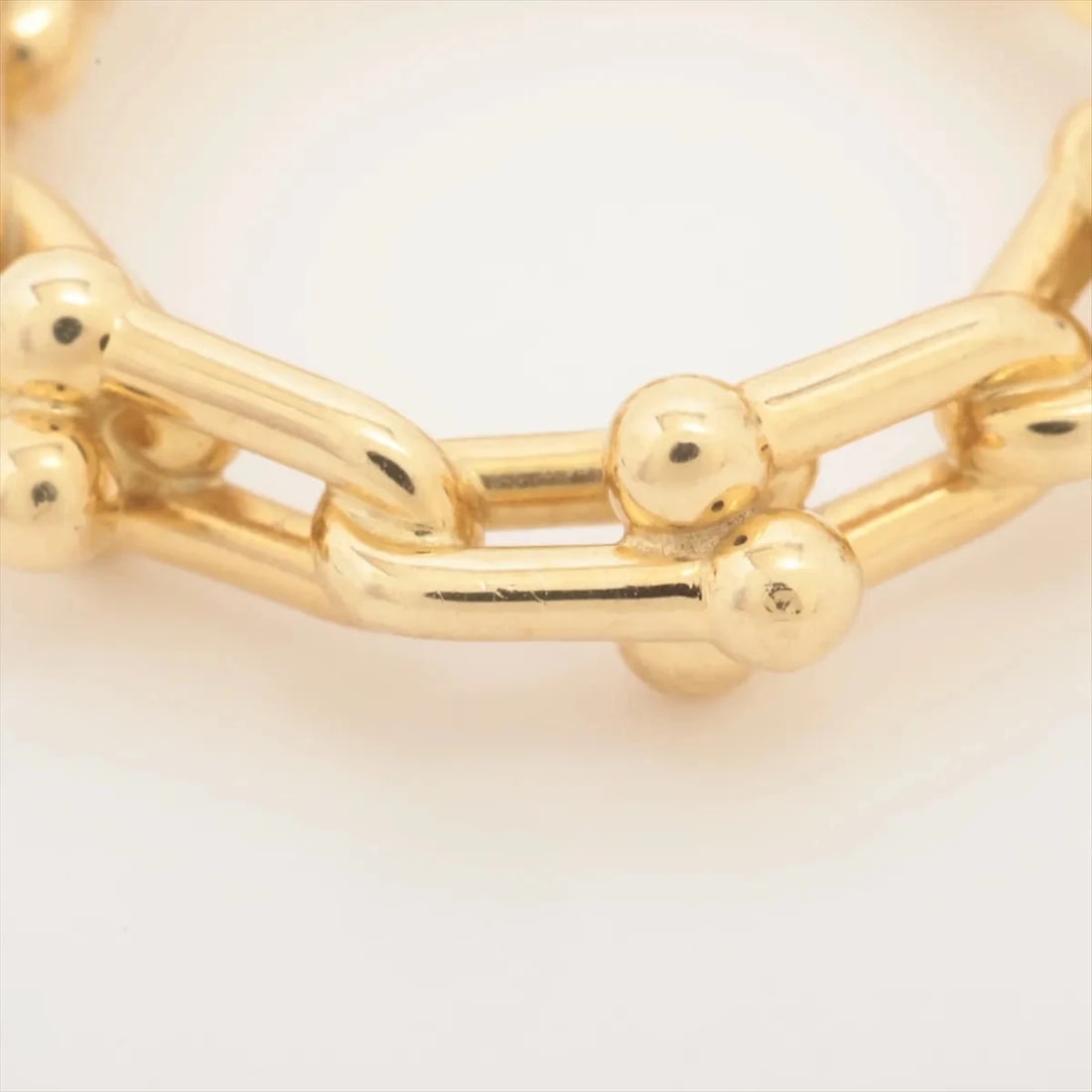 TIFFANY HARDWARE MICRO LINK RING - 4