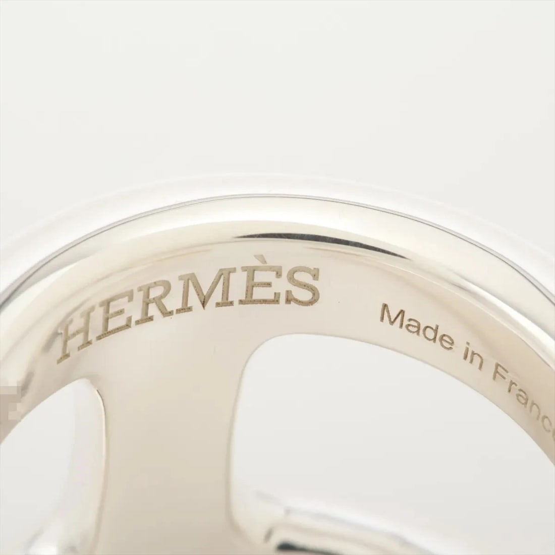 HERMES OSMO'S GM RING SILVER - 4