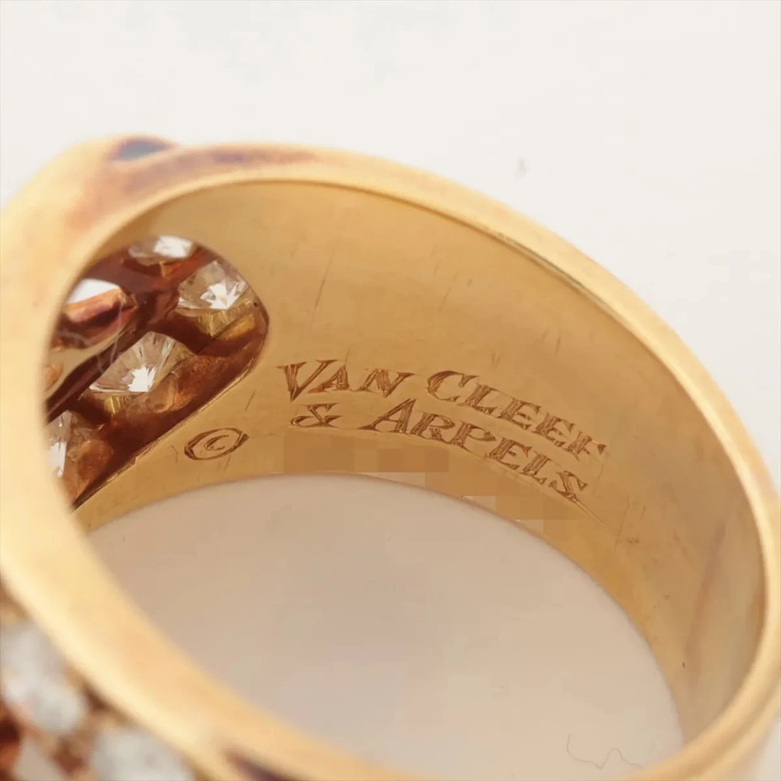 VAN CLEEF & ARPELS SNOWFLAKE DIAMOND RING - 3