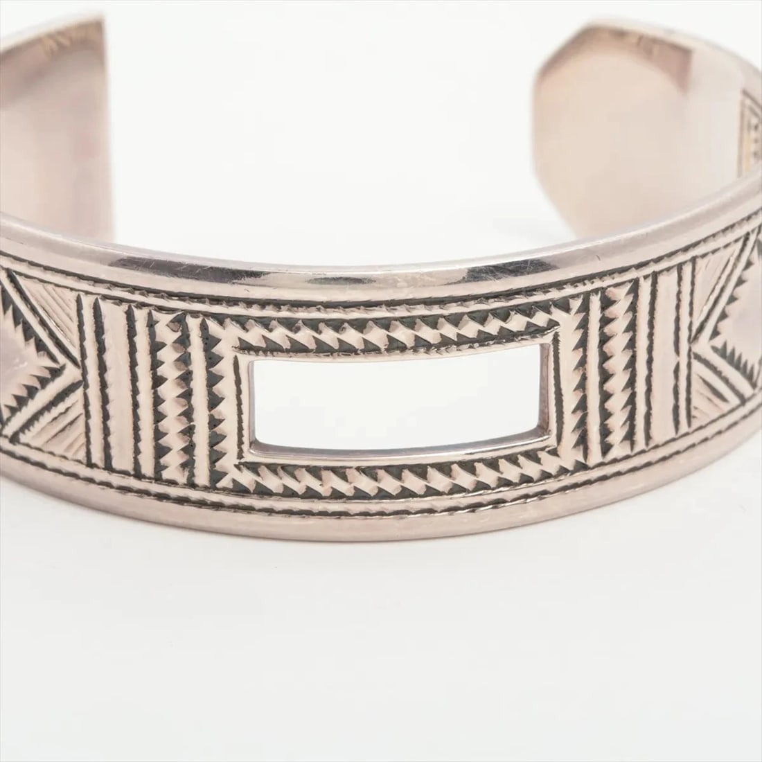 HERMES TOUAREG BANGLE 925 SILVER - 3