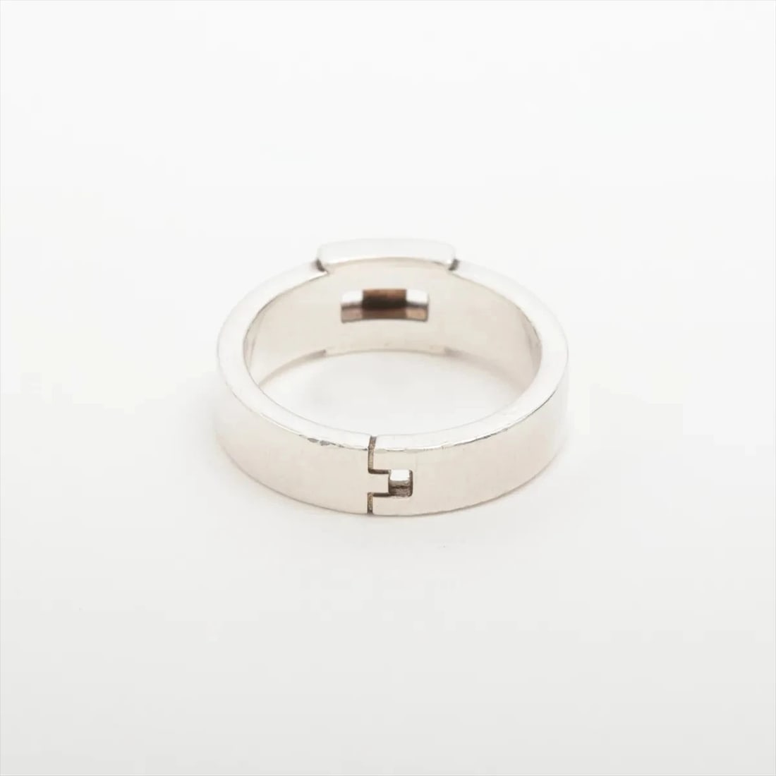 HERMES HERCULES RING SILVER - 2