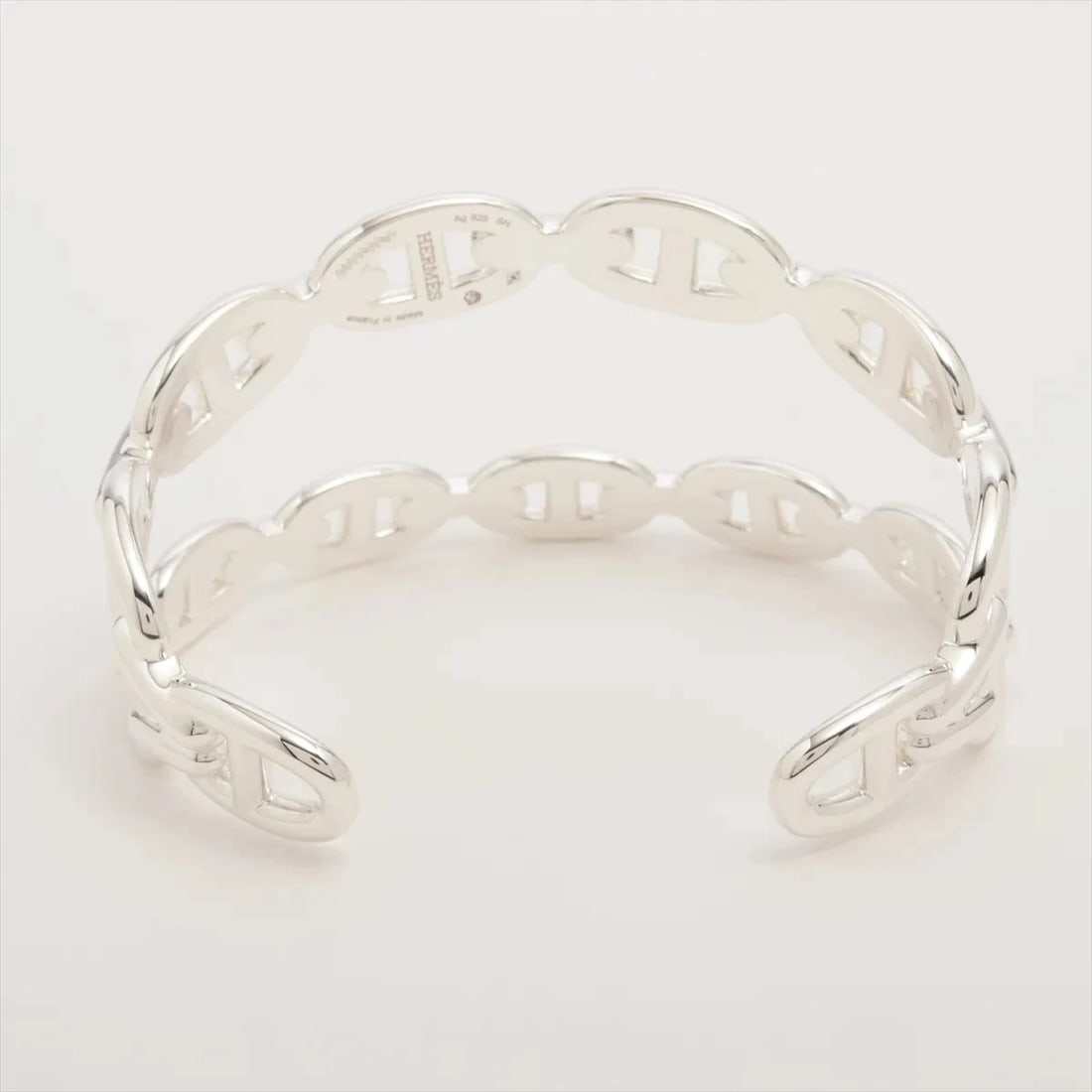 HERMES CHÈNE DUNKLE ENCHÉNÉABLE BANGLE - 2