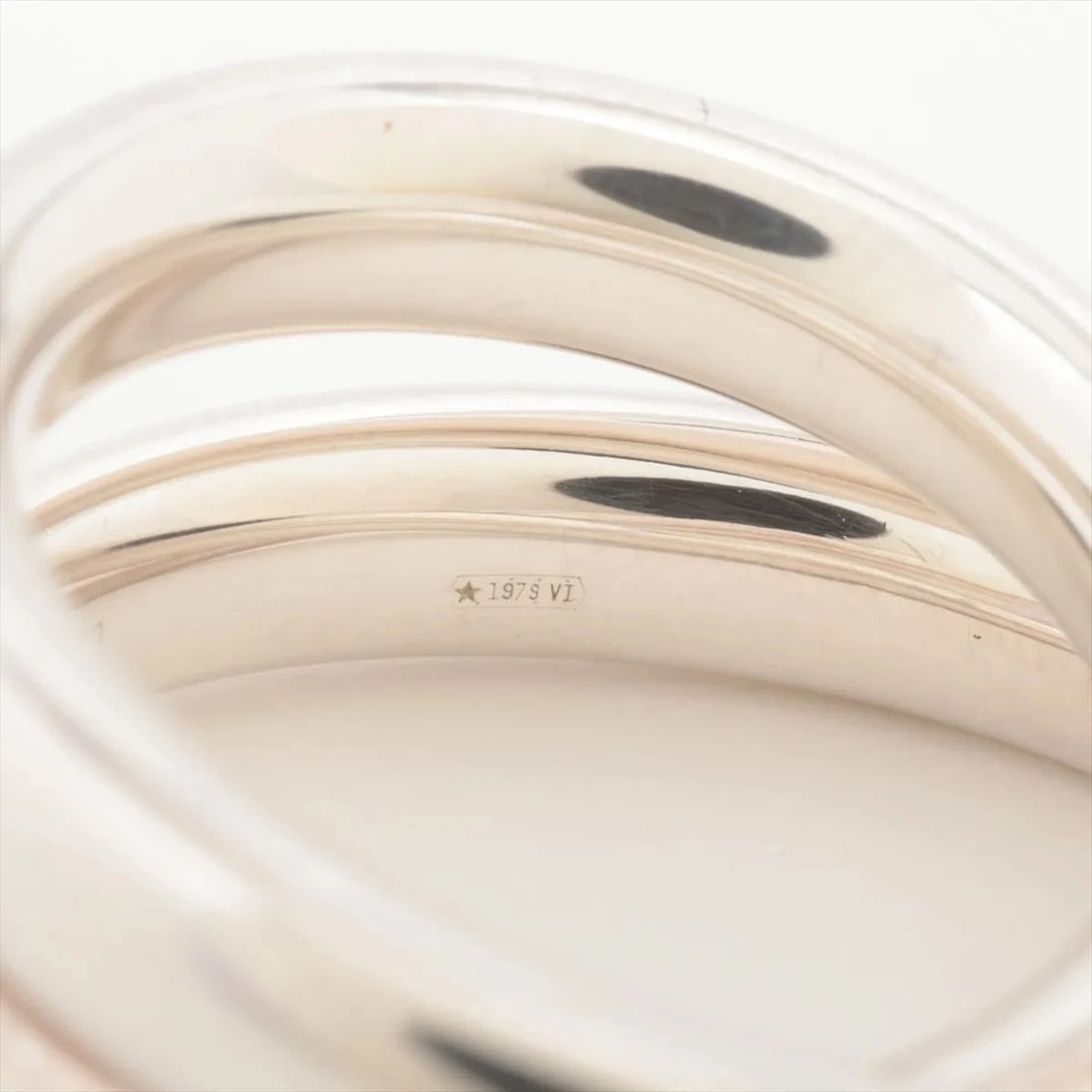 HERMES VERTIGES RING SILVER - 3