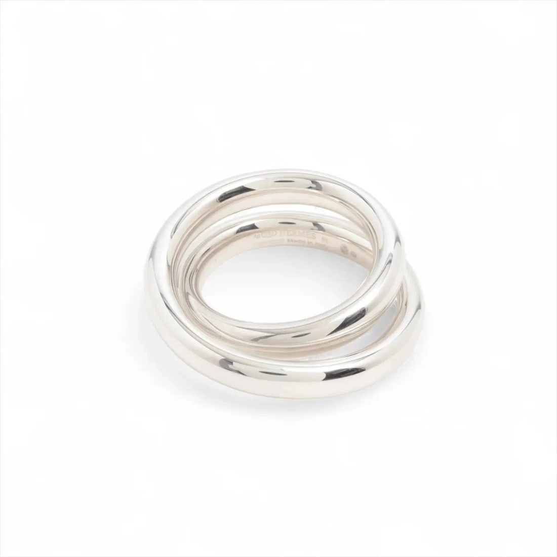 HERMES VERTIGES RING 925: Hermes Vertiges Ring 925 Brand: Hermes Type/Style: Ring Material: 925, Color: Silver Size: 6.75 - 7 US Accessories: None Accessories Notice: When purchasing pre-owned goods, please refer t