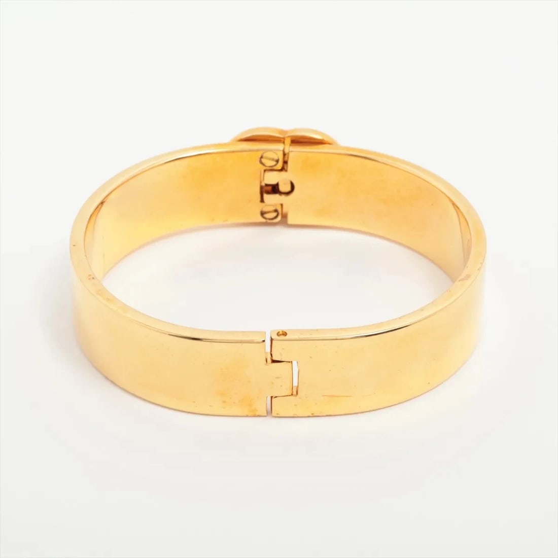 CHANEL COCO MARK TURNLOCK BANGLE GP GOLD - 2