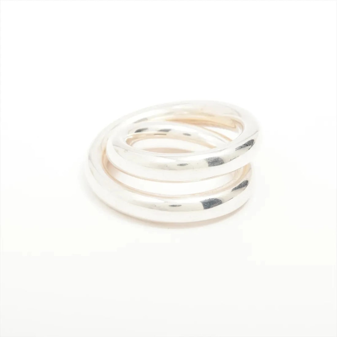 HERMES VERTIGES RING SILVER - 2