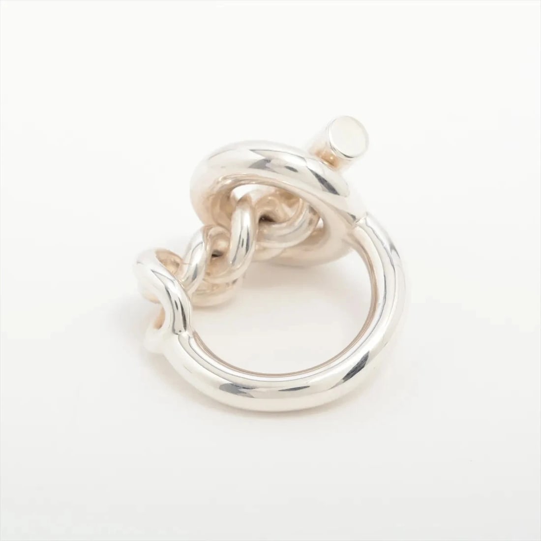 HERMES CROISET RING 925 SILVER - 2
