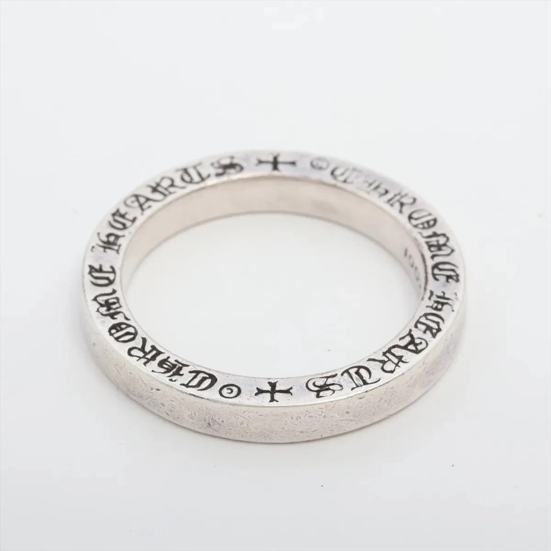 CHROME HEARTS SPACERS PLAIN RING - 2