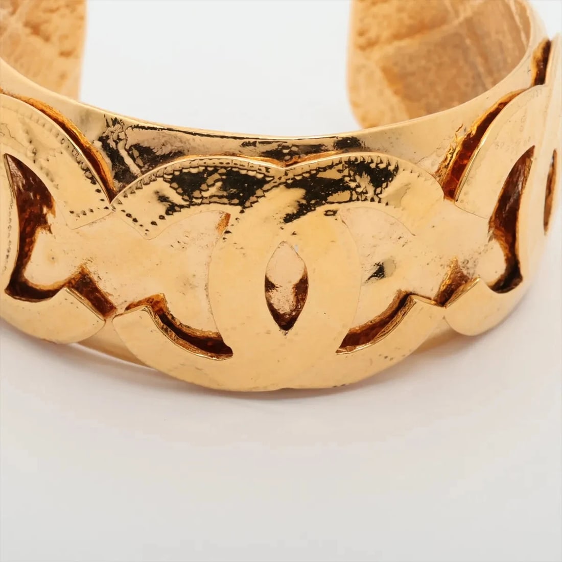 CHANEL COCO MARK 94P BANGLE GP GOLD - 3
