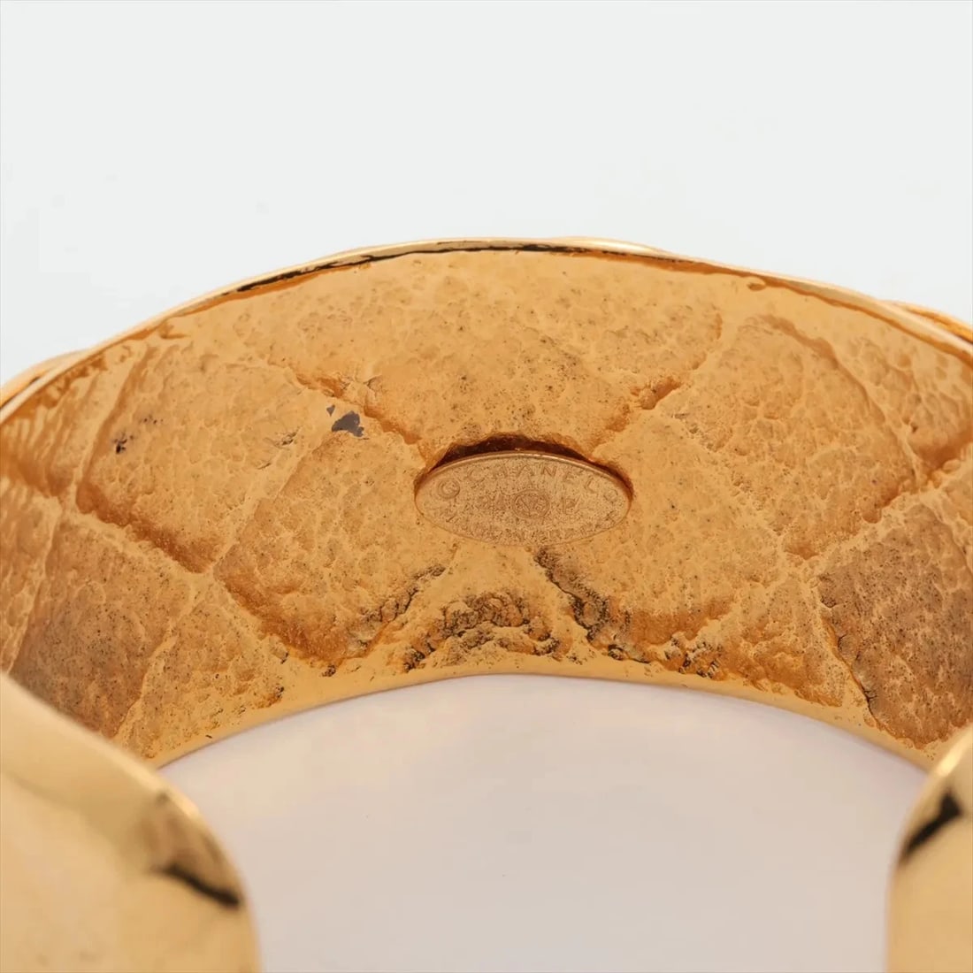 CHANEL COCO MARK 94P BANGLE GP GOLD - 4