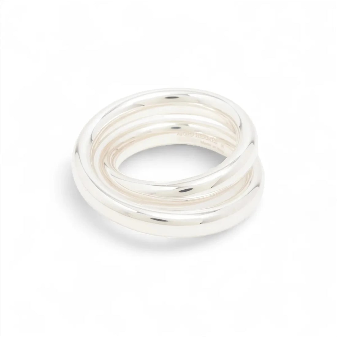 HERMES VERTIGES RING 925: Hermes Vertiges Ring 925 Brand: Hermes Type/Style: Ring Material: 925, Color: Silver Size: 7.25 US Accessories: None Accessories Notice: When purchasing pre-owned goods, please refer to th