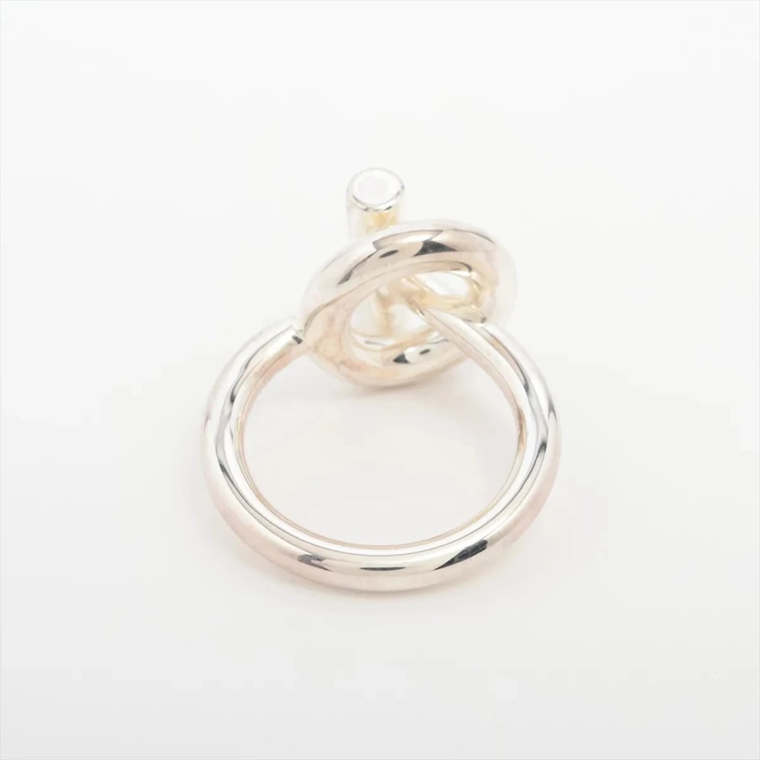 HERMES ECHAPPEE RING SILVER - 2