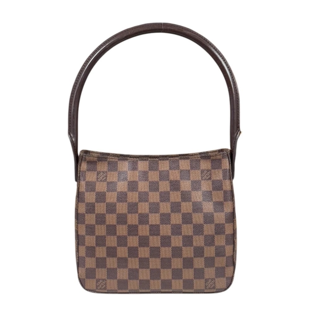 LOUIS VUITTON SHOULDER BAG DAMIER CANVAS: LOUIS VUITTON Shoulder Bag Damier canvas Brand: LOUIS VUITTON Type: Shoulder Bag Material/Exterior Material: Damier canvas Color/Exterior Color: Brown Size: W9.4 x H8.3 x D3.7inch