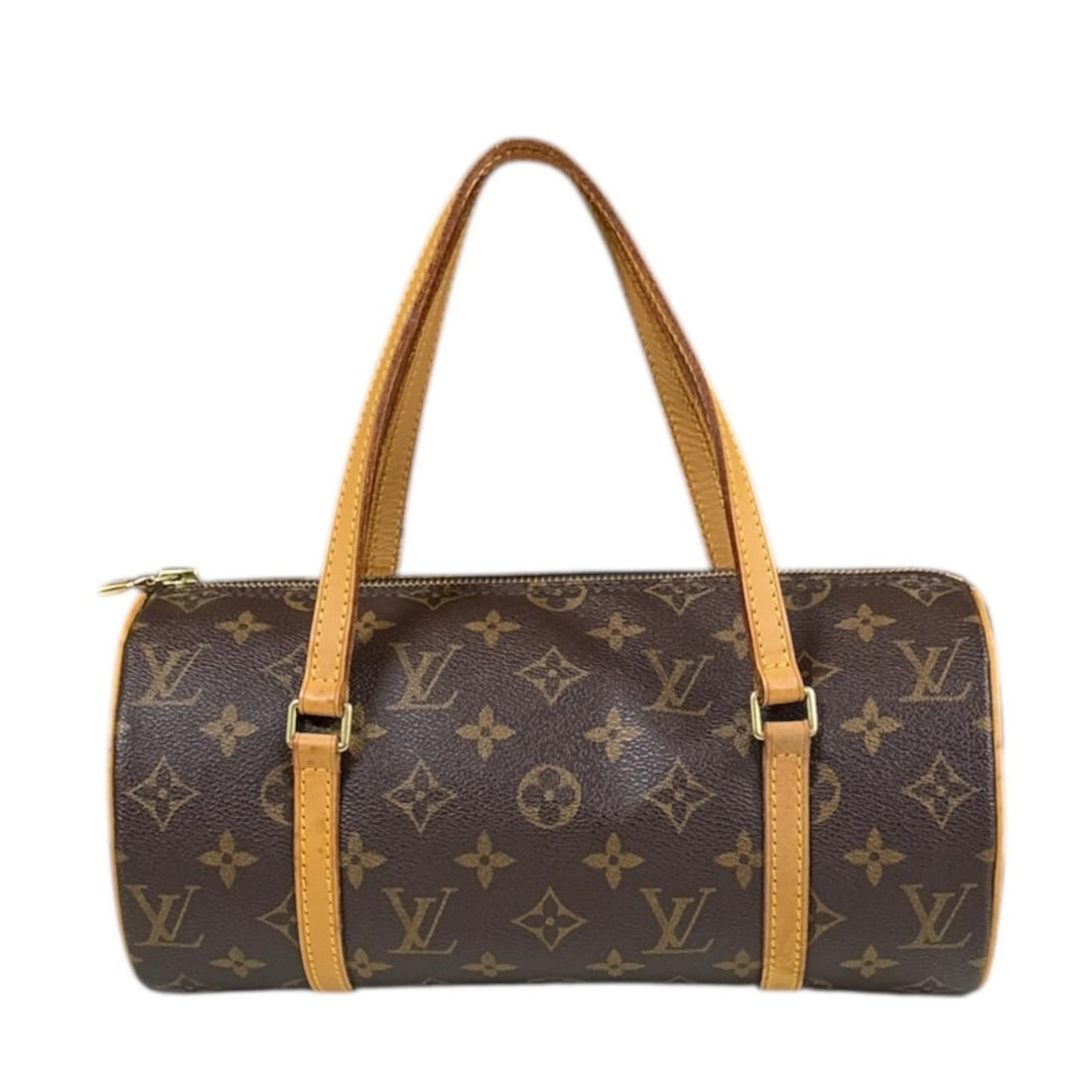 LOUIS VUITTON HANDBAG MONOGRAM CANVAS: LOUIS VUITTON Handbag Monogram canvas Brand: LOUIS VUITTON Type: Handbag Material/Exterior Material: Monogram canvas Color/Exterior Color: Brown Size: W10.4 x H5.1 x D5.1inch Handle:16.1inch Acce