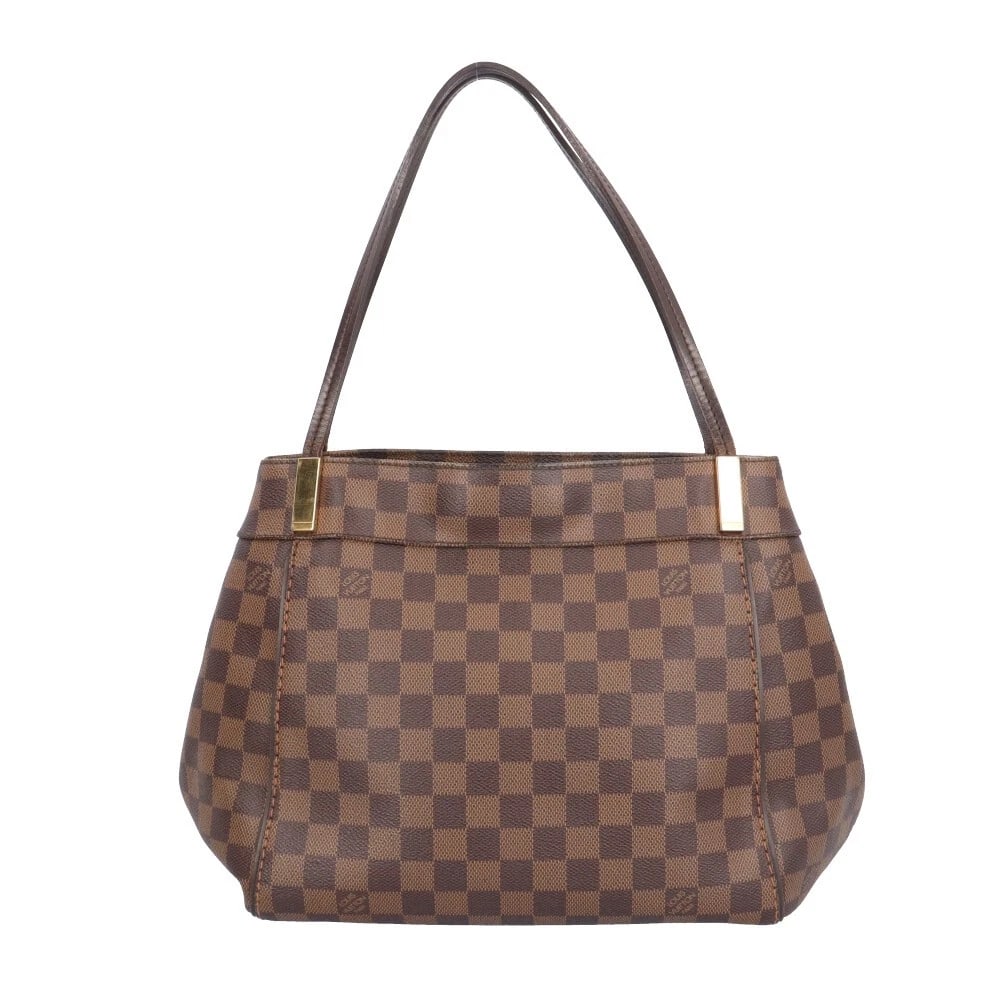 LOUIS VUITTON SHOULDER BAG DAMIER CANVAS: LOUIS VUITTON Shoulder Bag Damier canvas Brand: LOUIS VUITTON Type: Shoulder Bag Material/Exterior Material: Damier canvas Color/Exterior Color: Brown Size: W10.6 x H10.6 x D5.9inch