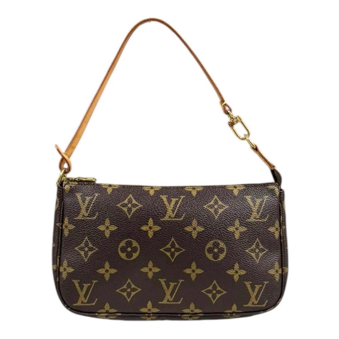 LOUIS VUITTON HANDBAG MONOGRAM CANVAS: LOUIS VUITTON Handbag Monogram canvas Brand: LOUIS VUITTON Type: Handbag Material/Exterior Material: Monogram canvas Color/Exterior Color: Brown Size: W8.7 x H4.7 x D1.6inch Shoulder:13.4inch Acc
