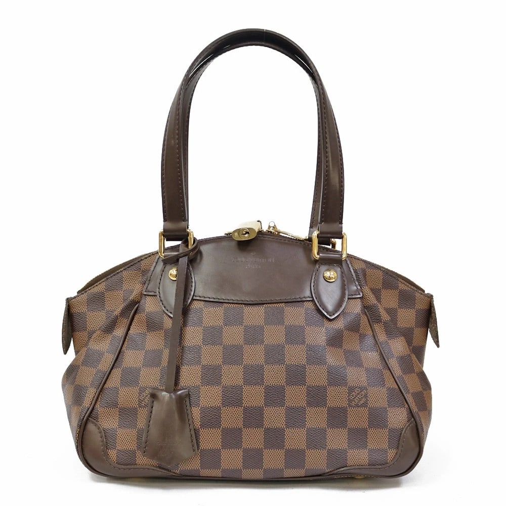 LOUIS VUITTON SHOULDER BAG BROWN DAMIER: LOUIS VUITTON Shoulder Bag Brown Damier Brand: LOUIS VUITTON Type: Shoulder Bag Material/Exterior Material: Damier canvas Color/Exterior Color: Brown Size: W11.0 x H8.7 x D5.9inch Handle:17.3inch