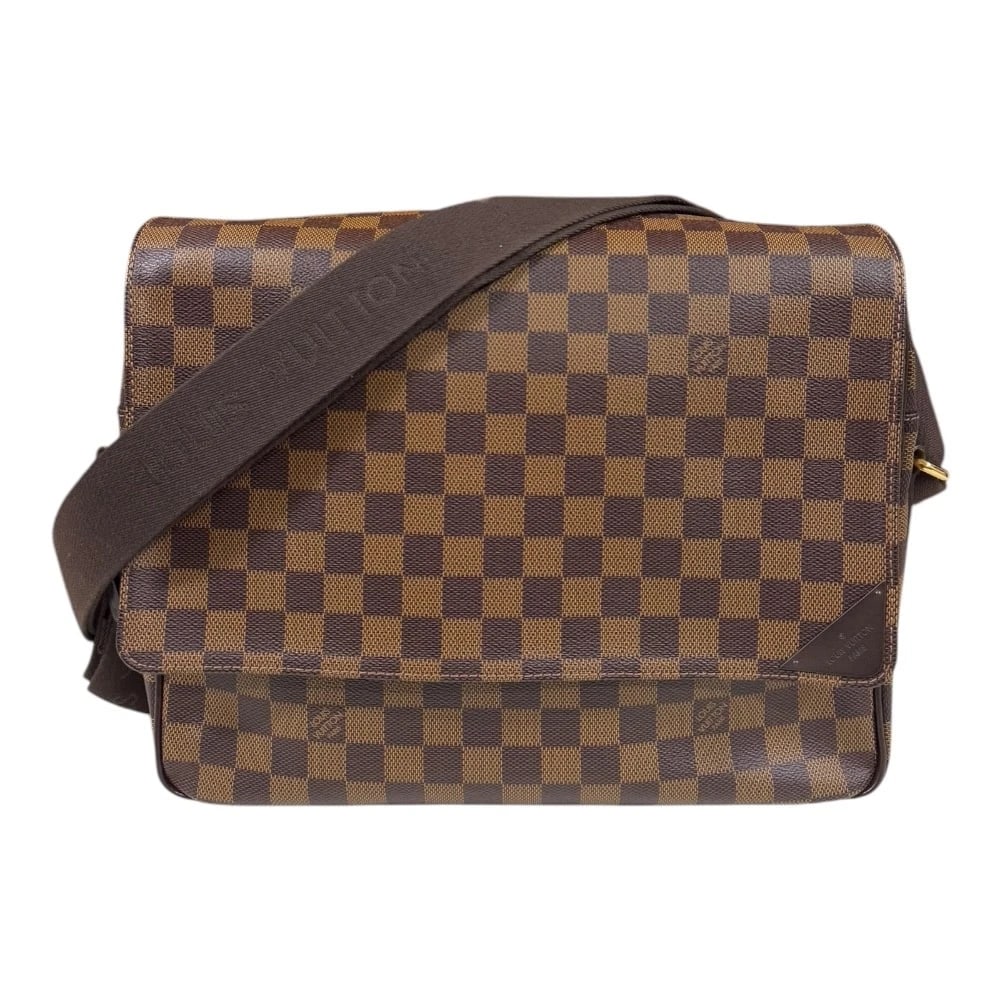 LOUIS VUITTON SHOULDER BAG DAMIER CANVAS: LOUIS VUITTON Shoulder Bag Damier canvas Brand: LOUIS VUITTON Type: Shoulder Bag Material/Exterior Material: Color/Exterior Color: Size: W12.4 x H9.8 x D3.3inch Shoulder:37.4inch Accessories: