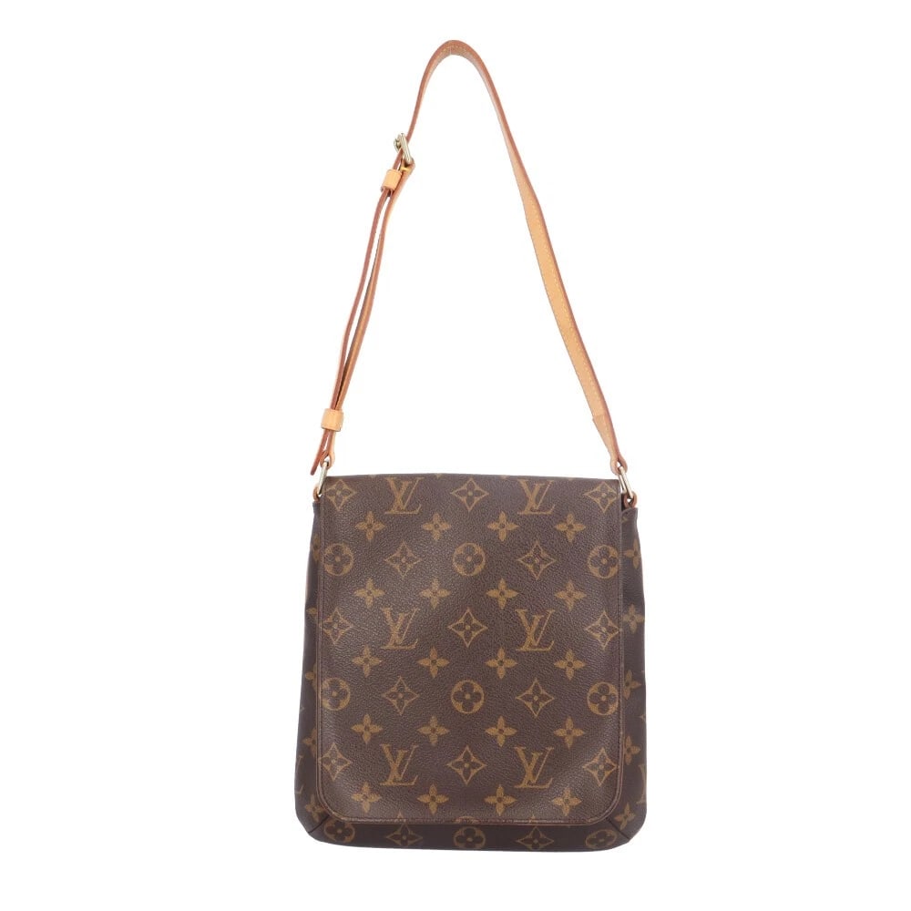 LOUIS VUITTON SHOULDER BAG MONOGRAM CANVAS: LOUIS VUITTON Shoulder Bag Monogram canvas Brand: LOUIS VUITTON Type: Shoulder Bag Material/Exterior Material: Monogram canvas Color/Exterior Color: Brown Size: W8.7 x H9.3 x D2.2inch Shoulder:23.