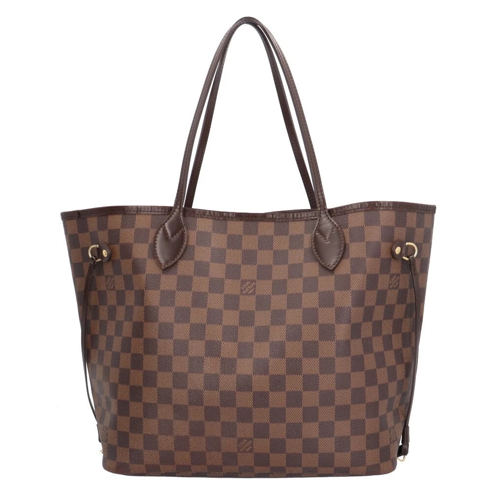 LOUIS VUITTON TOTE BAG DAMIER CANVAS DAMIER: LOUIS VUITTON Tote Bag Damier canvas Damier Brand: LOUIS VUITTON Type: Tote Bag Material/Exterior Material: Damier canvas Color/Exterior Color: Brown Size: W12.6 x H11.4 x D6.1inch