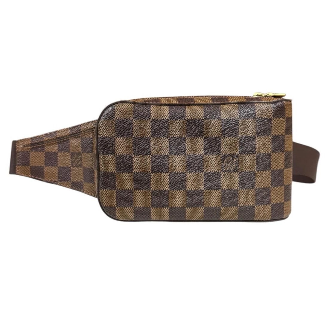 LOUIS VUITTON SLING BAG DAMIER CANVAS GERONIMOS: LOUIS VUITTON Sling Bag Damier canvas geronimos Brand: LOUIS VUITTON Type: Sling Bag Material/Exterior Material: Damier canvas Color/Exterior Color: Brown Size: W7.5 x H4.3 x D2.4inch