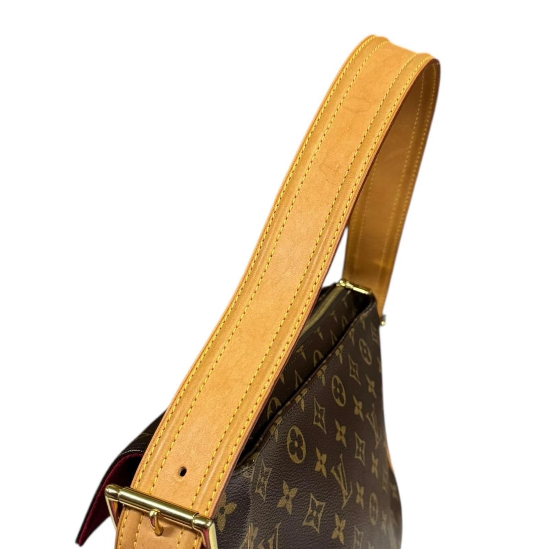 LOUIS VUITTON SHOULDER BAG MONOGRAM - 10