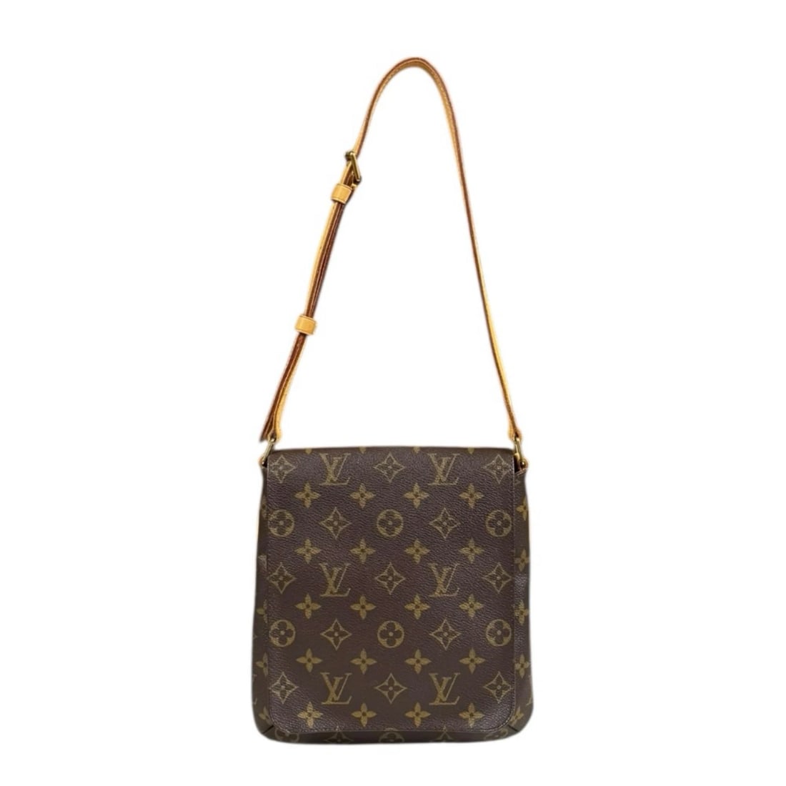 LOUIS VUITTON SHOULDER BAG MONOGRAM CANVAS: LOUIS VUITTON Shoulder Bag Monogram canvas Brand: LOUIS VUITTON Type: Shoulder Bag Material/Exterior Material: Monogram canvas Color/Exterior Color: Brown Size: W9.1 x H9.3 x D1.2inch