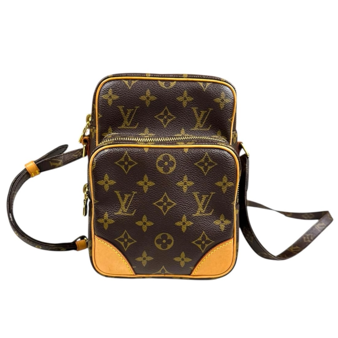 LOUIS VUITTON SHOULDER BAG CROSS BODY MONOGRAM: LOUIS VUITTON Shoulder Bag Cross Body Monogram Brand: LOUIS VUITTON Type: Shoulder Bag Material/Exterior Material: Monogram canvas Color/Exterior Color: Brown Size: W6.3 x H8.7 x D3.5inch Shoulder