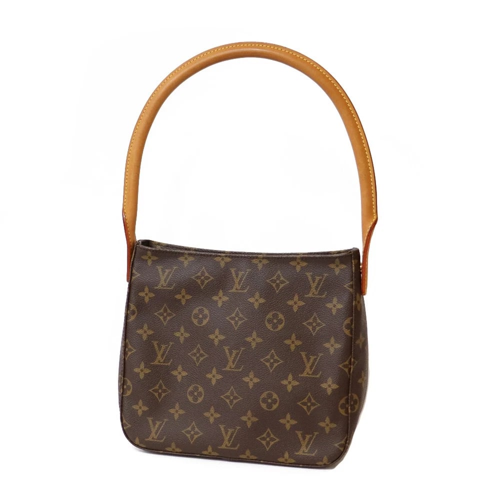 LOUIS VUITTON SHOULDER BAG BROWN MONOGRAM: LOUIS VUITTON Shoulder Bag Brown Monogram Brand: LOUIS VUITTON Type: Shoulder Bag Material/Exterior Material: Monogram canvas Color/Exterior Color: Brown Size: W9.4 x H8.3 x D3.9inch Handle:22.8in