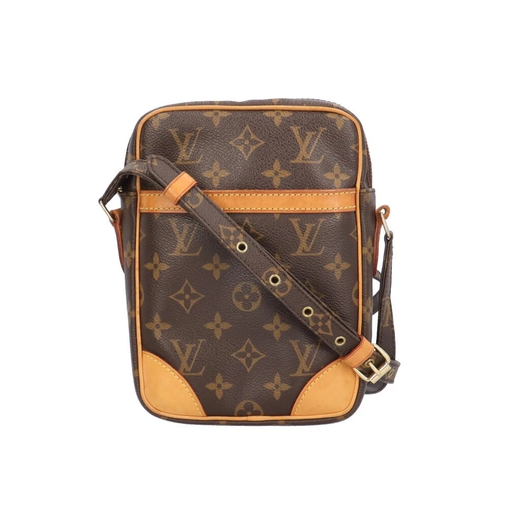 LOUIS VUITTON SHOULDER BAG CROSS BODY MONOGRAM: LOUIS VUITTON Shoulder Bag Cross Body Monogram Brand: LOUIS VUITTON Type: Shoulder Bag Material/Exterior Material: Monogram canvas Color/Exterior Color: Brown Size: W5.9 x H8.3 x D2.0inch Shoulder
