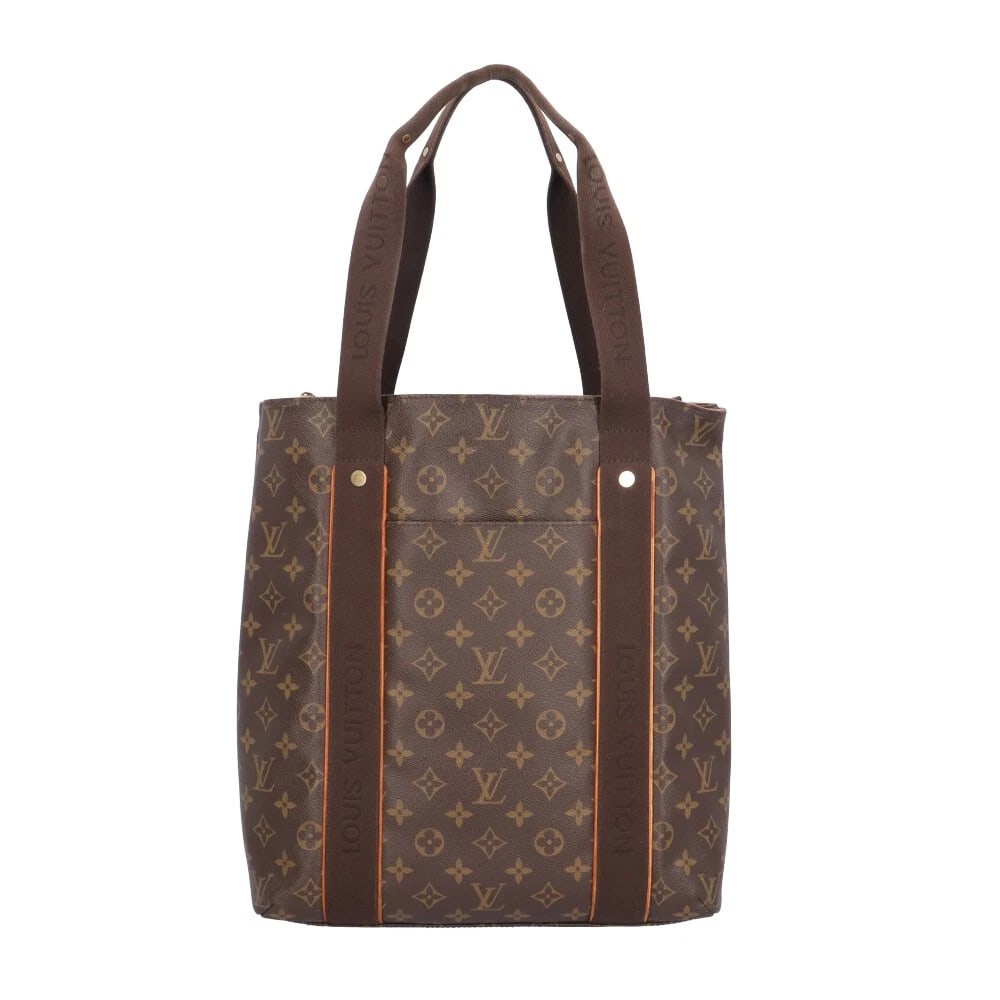 LOUIS VUITTON TOTE BAG MONOGRAM: LOUIS VUITTON Tote Bag Monogram Brand: LOUIS VUITTON Type: Tote Bag Material/Exterior Material: Monogram canvas Color/Exterior Color: Brown Size: W12.6 x H13.8 x D4.3inch Shoulder:21.3inch 
