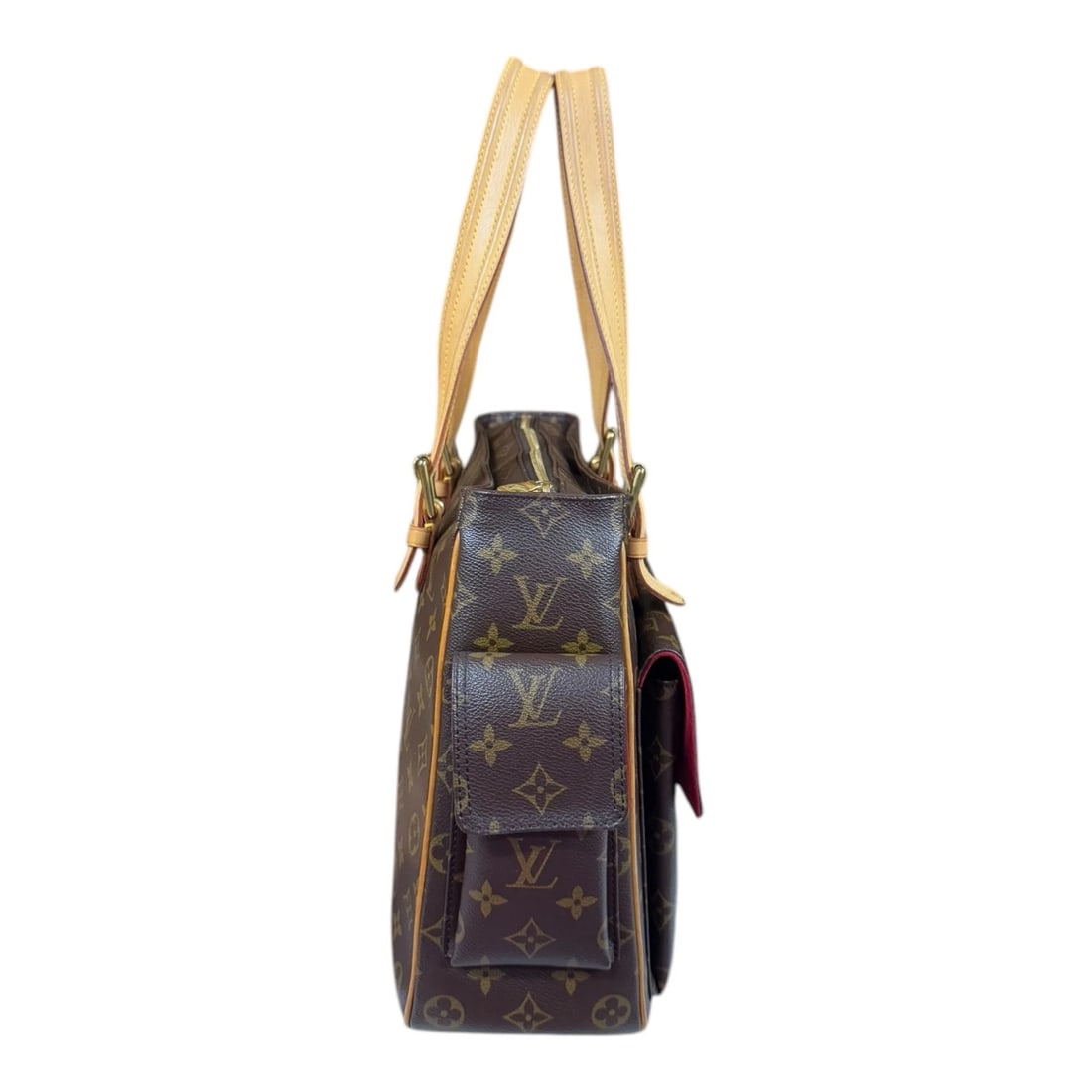 LOUIS VUITTON SHOULDER BAG MONOGRAM - 3